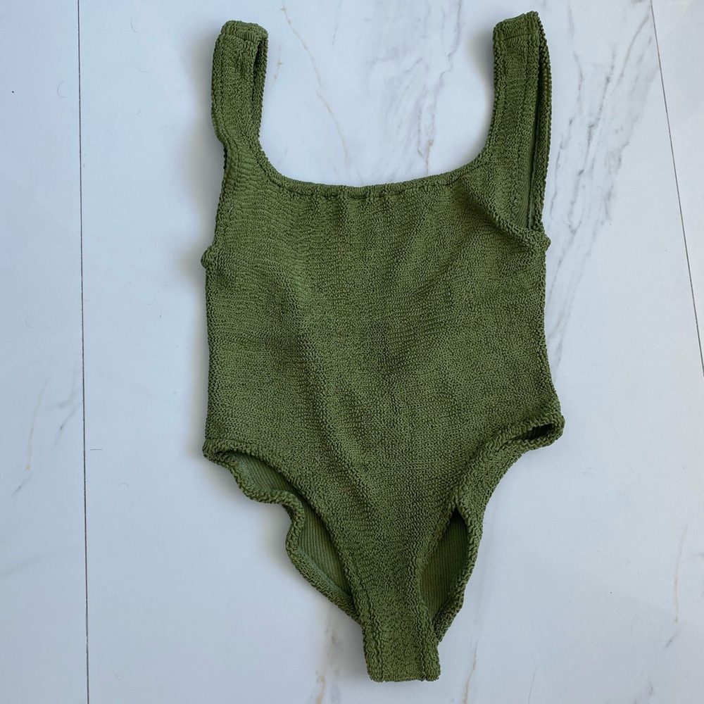Hung G Square Neck One Piece